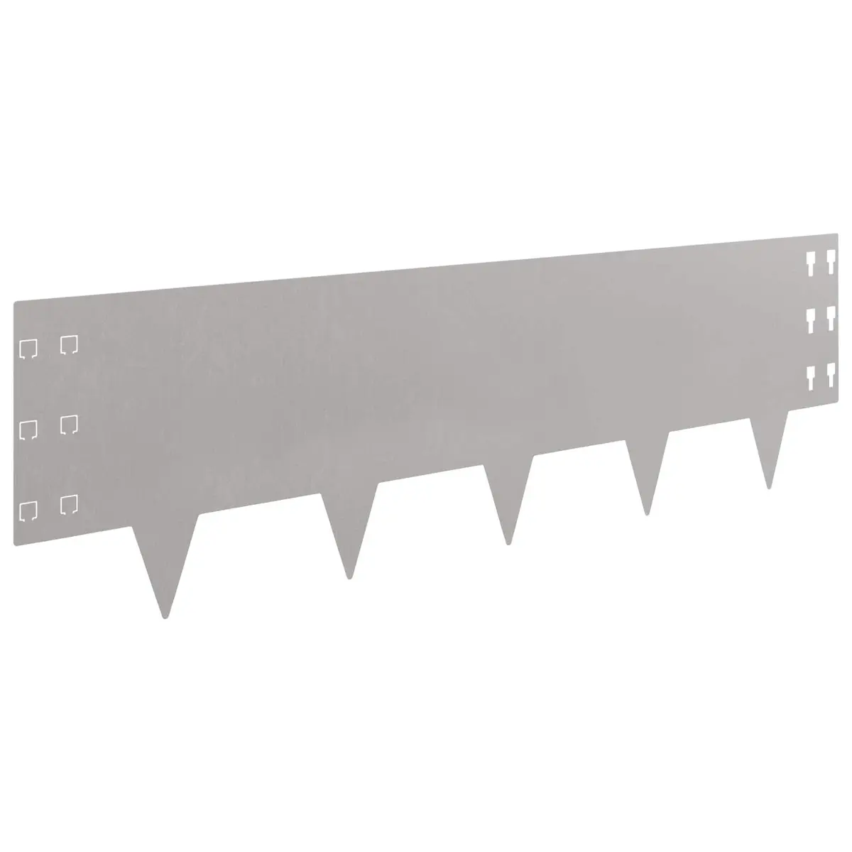Garden Lawn Edging Steel Borders Modern Landscape Flexible 100x30cm