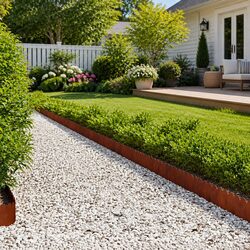 Create Your Garden Space with 20 Steel Lawn Edging