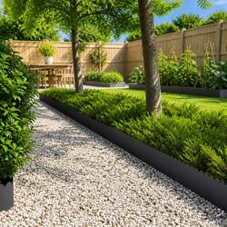 Friendly Lawn Edging Border Set - 20 Steel Pieces for You