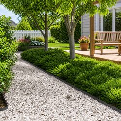 20 pcs Flexible Steel Lawn Edging - Black Garden Border Fencing