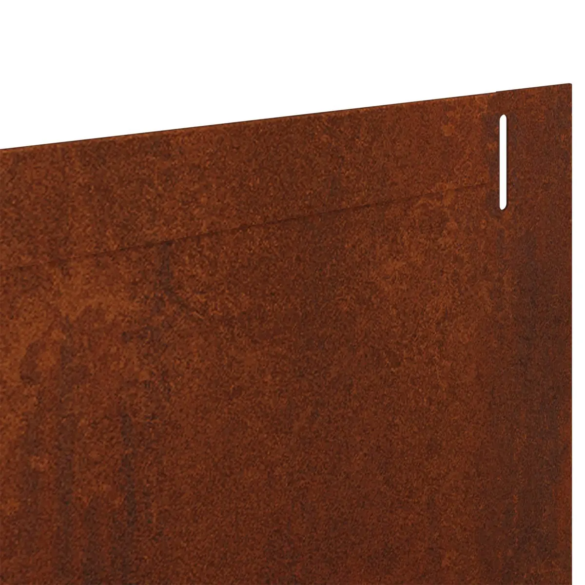 Steel Garden Edging Flexible Borders 102cm Rusty Brown 10 Pieces