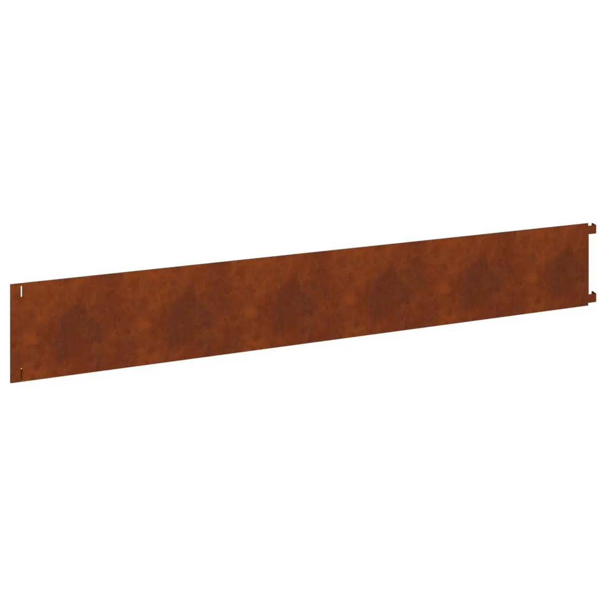 Flexible Steel Landscape Edging 10 Piece Rusty Garden Borders for Curved and Straight Designs