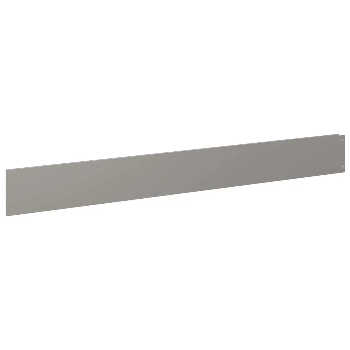 Garden Lawn Edging Steel Rusty Border Top Fold 100x12cm