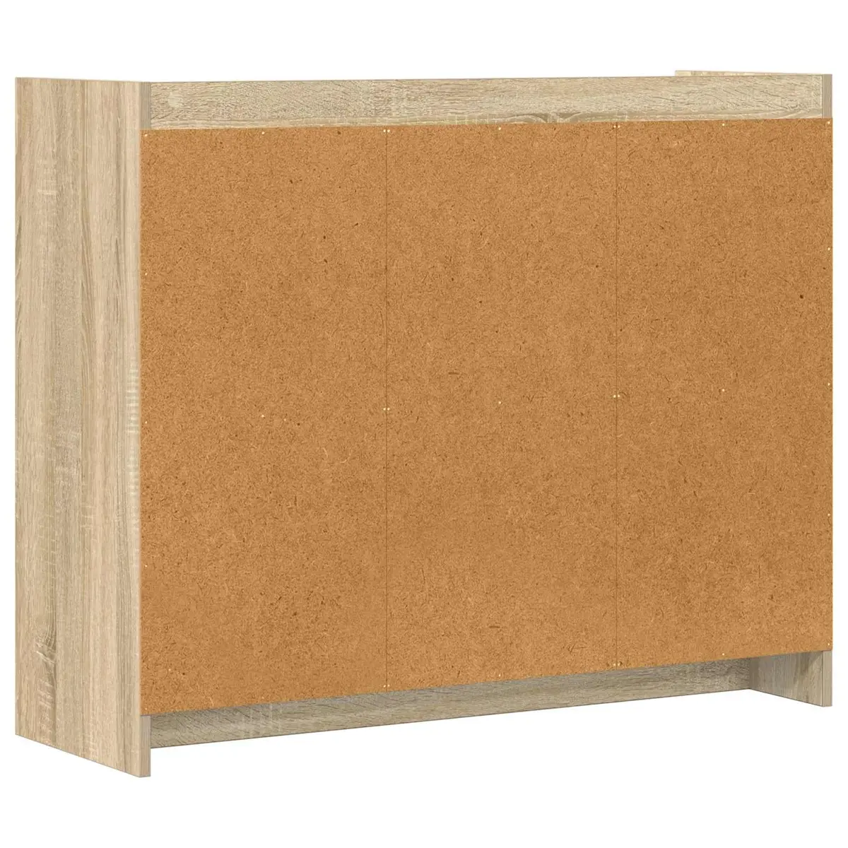 Brown Engineered Wood Sideboard for Storage