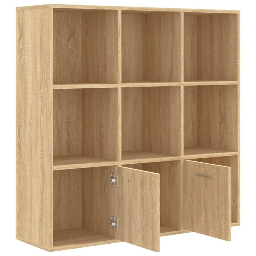Book Cabinet with Ample Storage and 2 Doors
