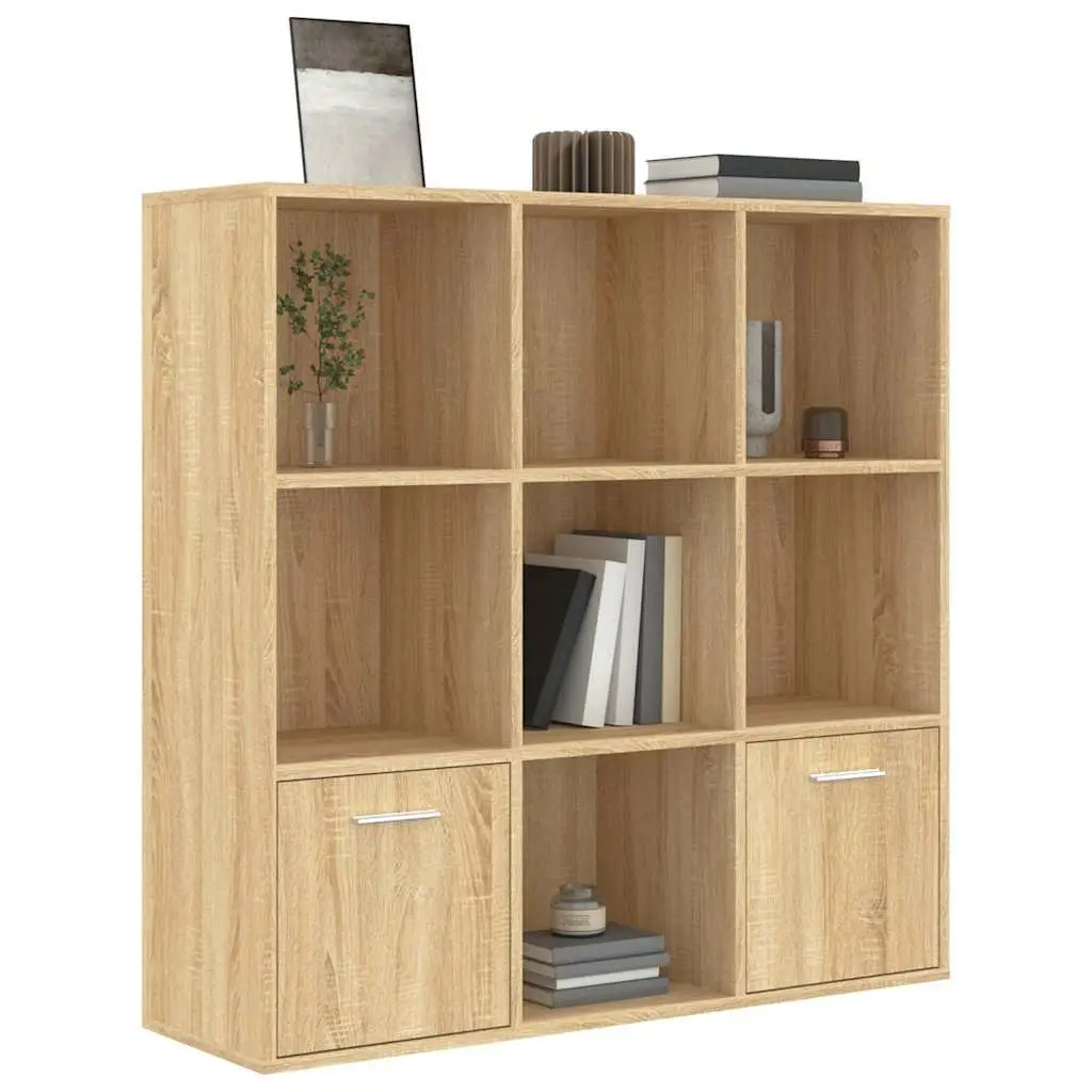 Book Cabinet with Ample Storage and 2 Doors
