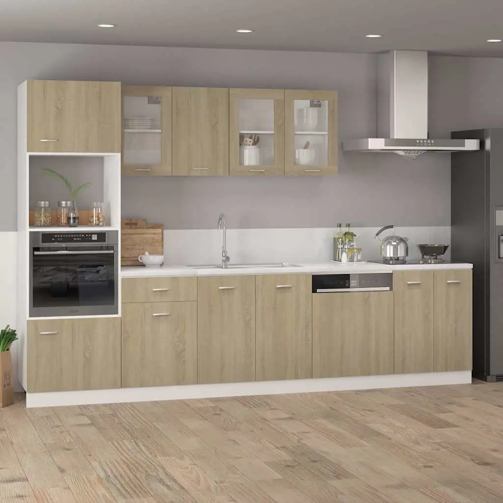 Kitchen Cabinet Brown Engineered Wood 40x46x81.5cm