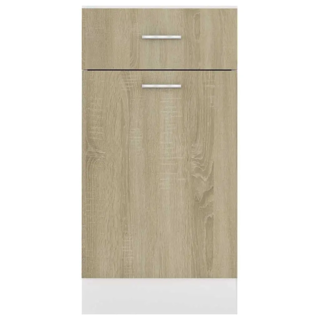 Kitchen Cabinet Brown Engineered Wood 40x46x81.5cm