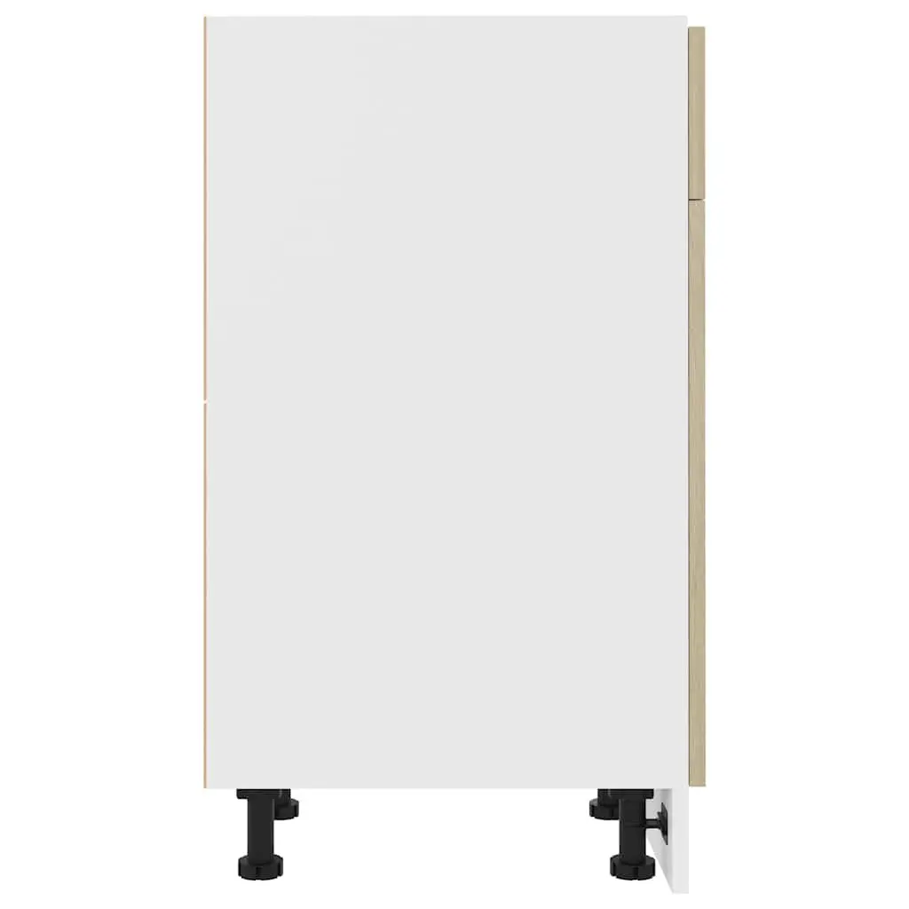 Kitchen Cabinet Brown Engineered Wood 40x46x81.5cm