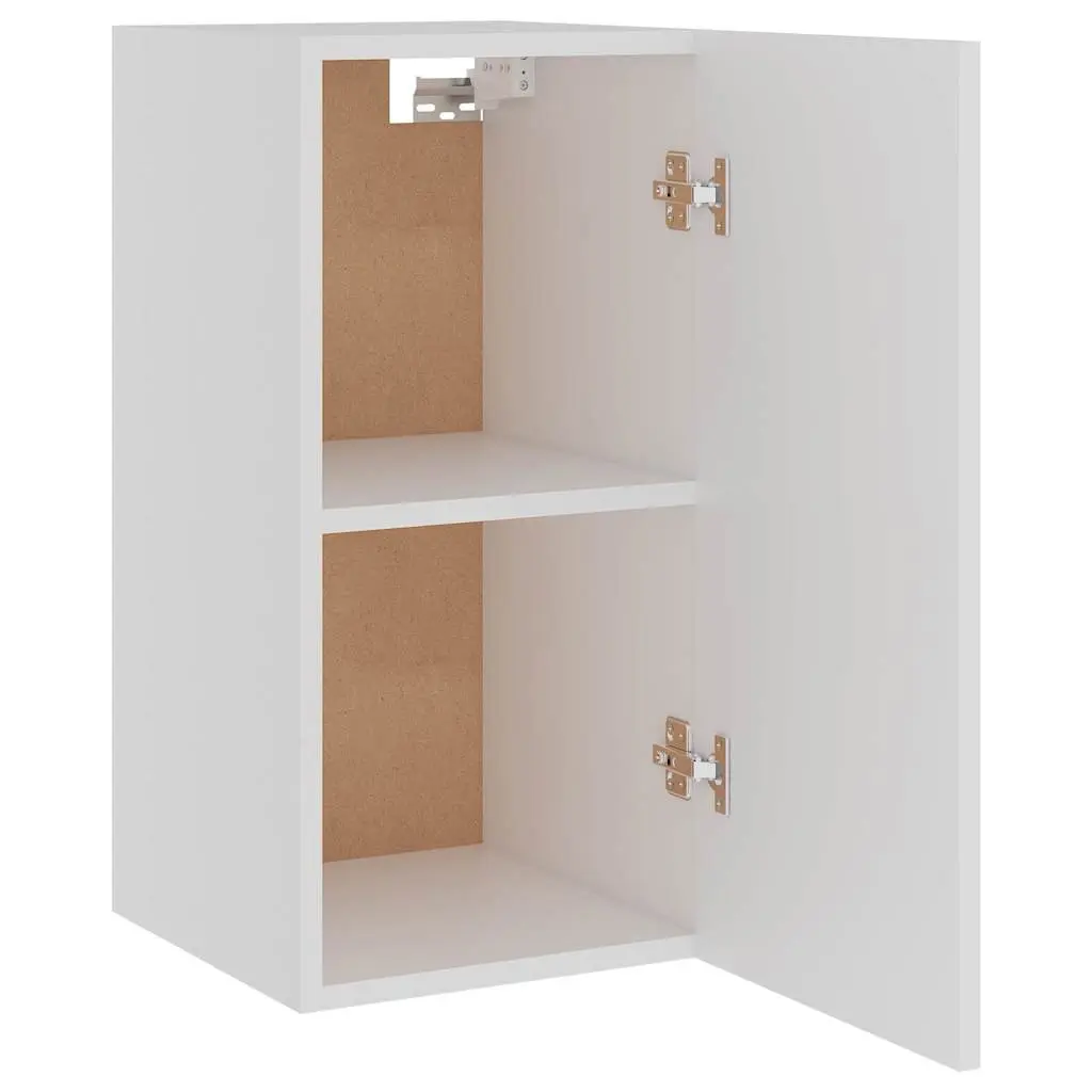 Wall-Mounted Kitchen Cabinet Storage Unit White 29.5x31x60cm
