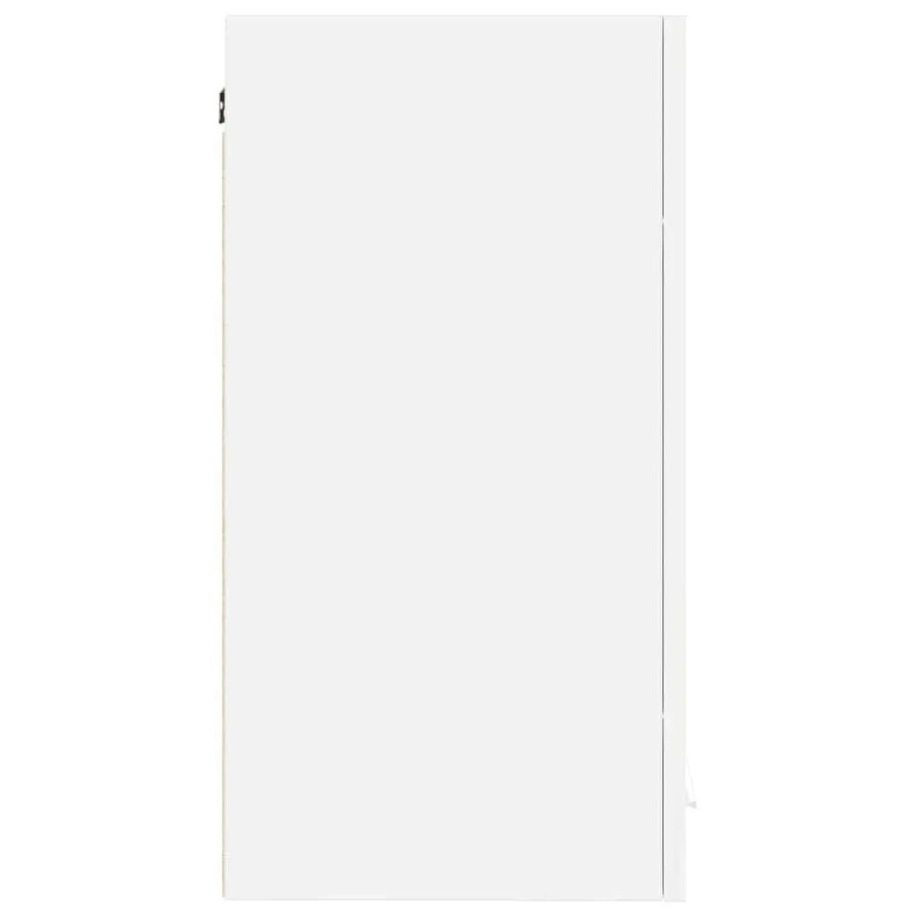 Hanging Kitchen Cabinet Wall-Mounted Storage White Engineered Wood 60cm
