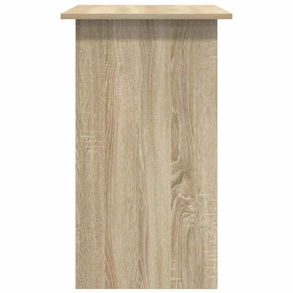 Desk Engineered Wood Sonoma Oak 80x45x74 cm Office Workstation Computer Study