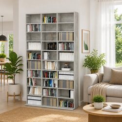 Organize Your Music with a Functional Grey CD Cabinet
