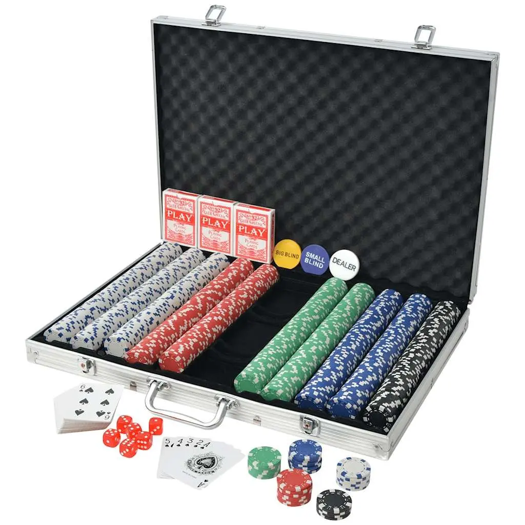 1000 Chip Poker Set