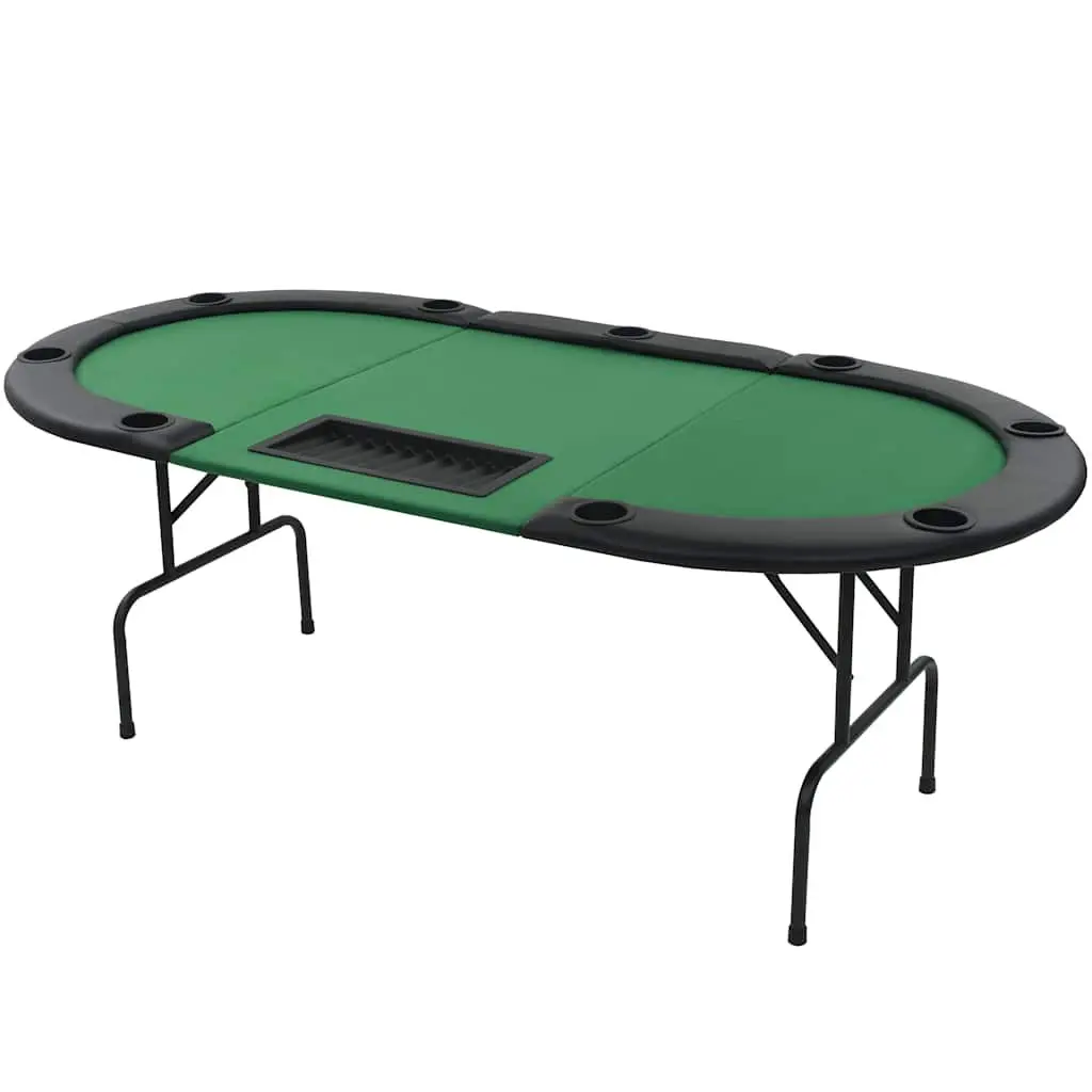 9-Player Folding Poker Table