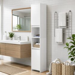 Your New Bathroom Cabinet with 6 Compartments