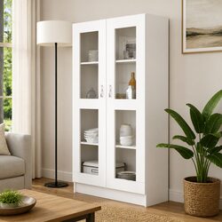 Your New White Vitrine Cabinet for Easy Storage