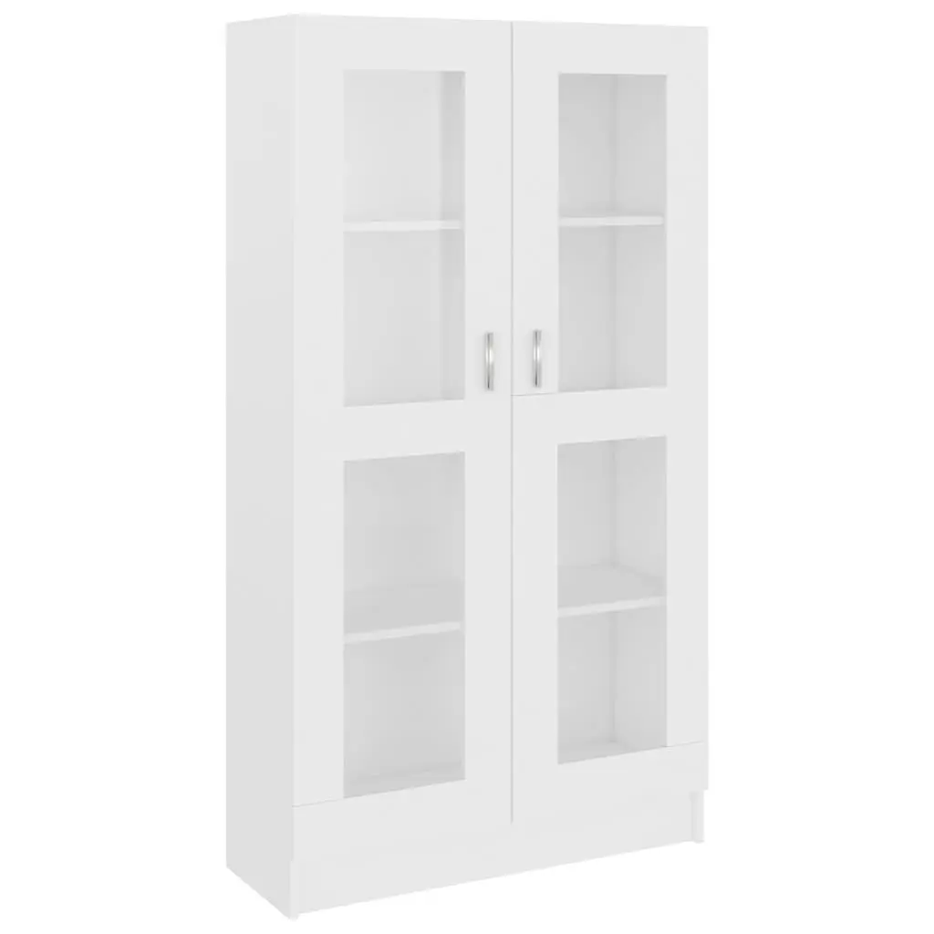 White Vitrine Cabinet for Easy Storage