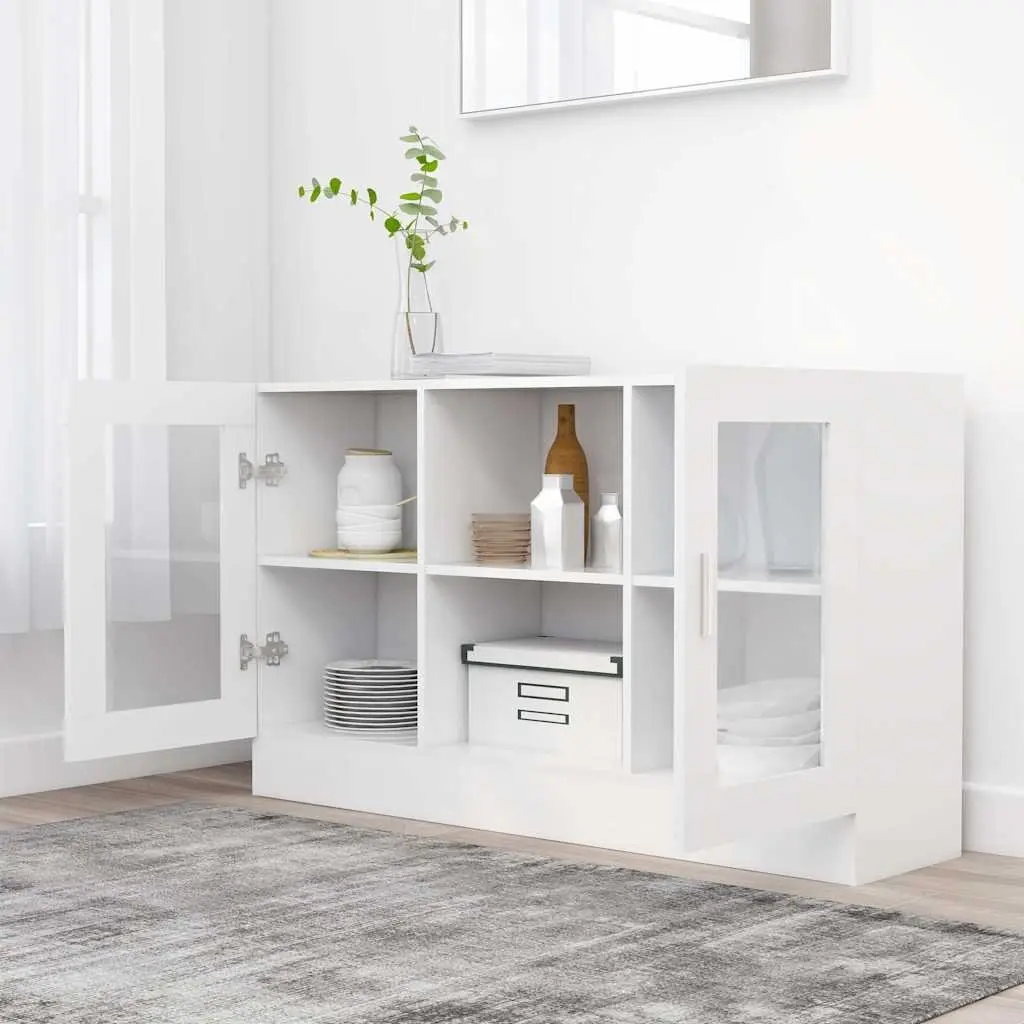 White Vitrine Cabinet