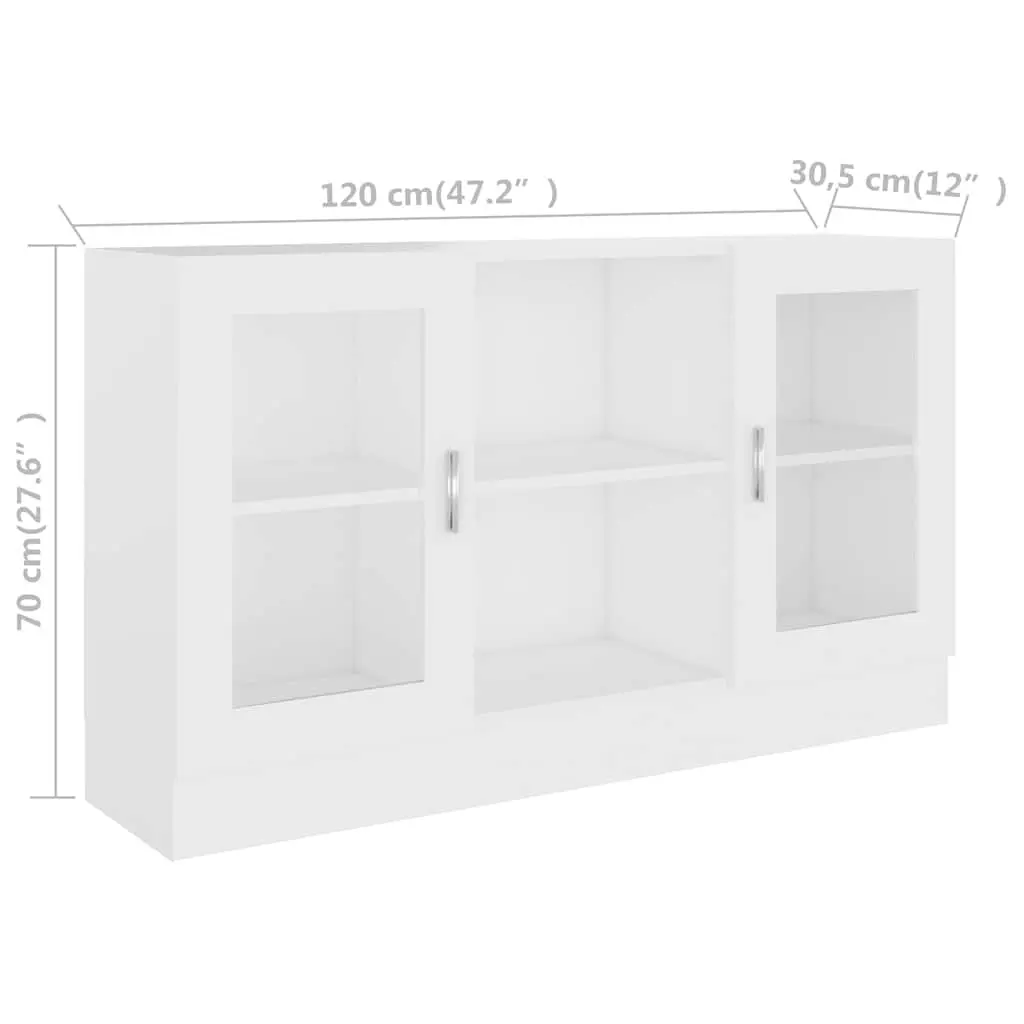 White Vitrine Cabinet
