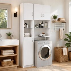 Your Ideal Bathroom Storage Solution with 4 Shelves