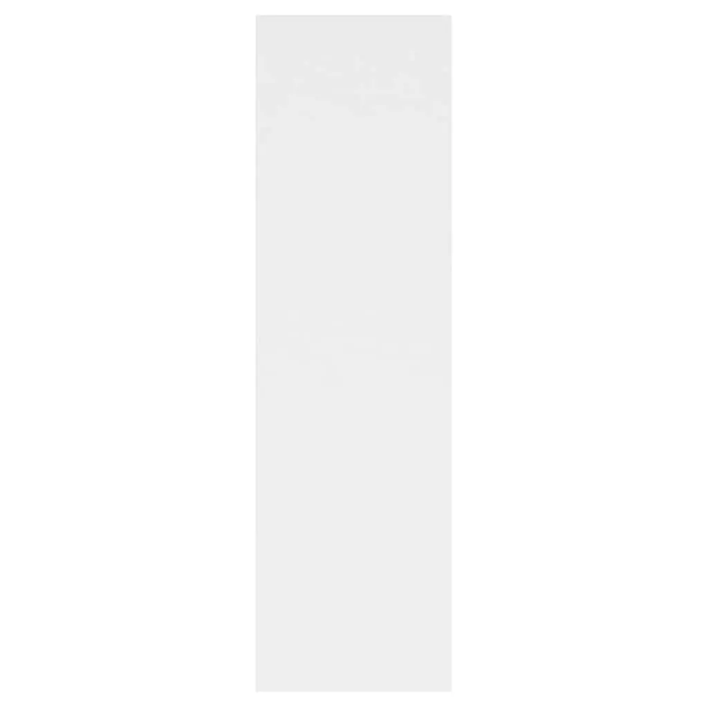 Wall Shelf White 75x16x55 cm with Open Compartments