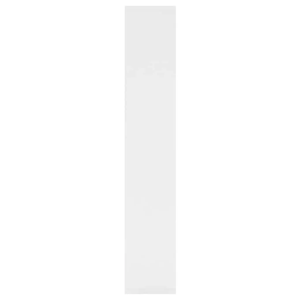 Wall Shelf Open Compartment White 36 x 16 x 90 cm