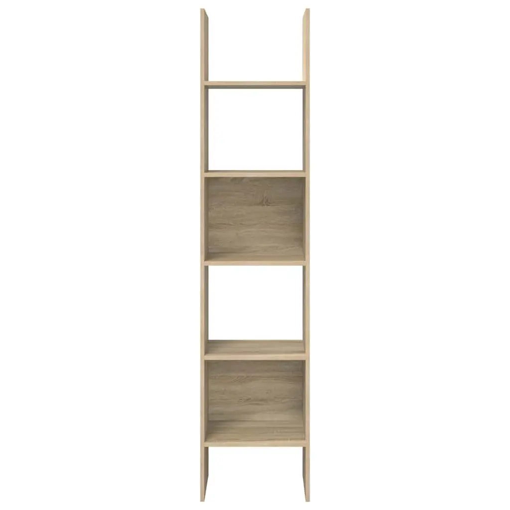 Book Cabinet in Sonoma Oak with 5 Compartments