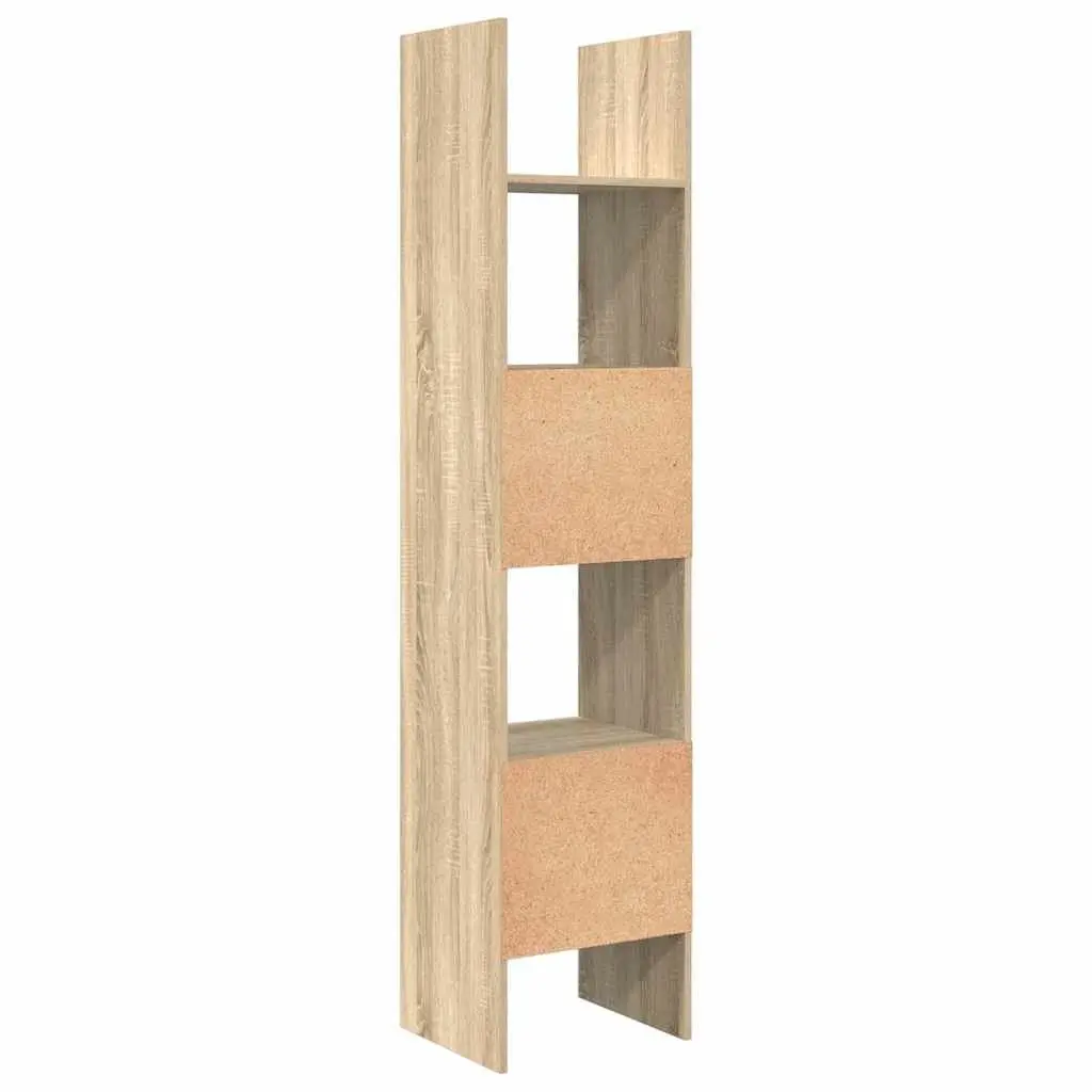 Book Cabinet in Sonoma Oak with 5 Compartments