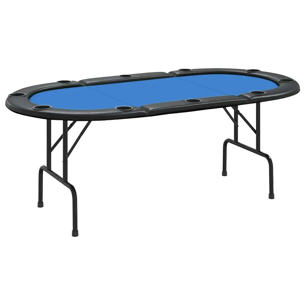 10-Player Folding Poker Table
