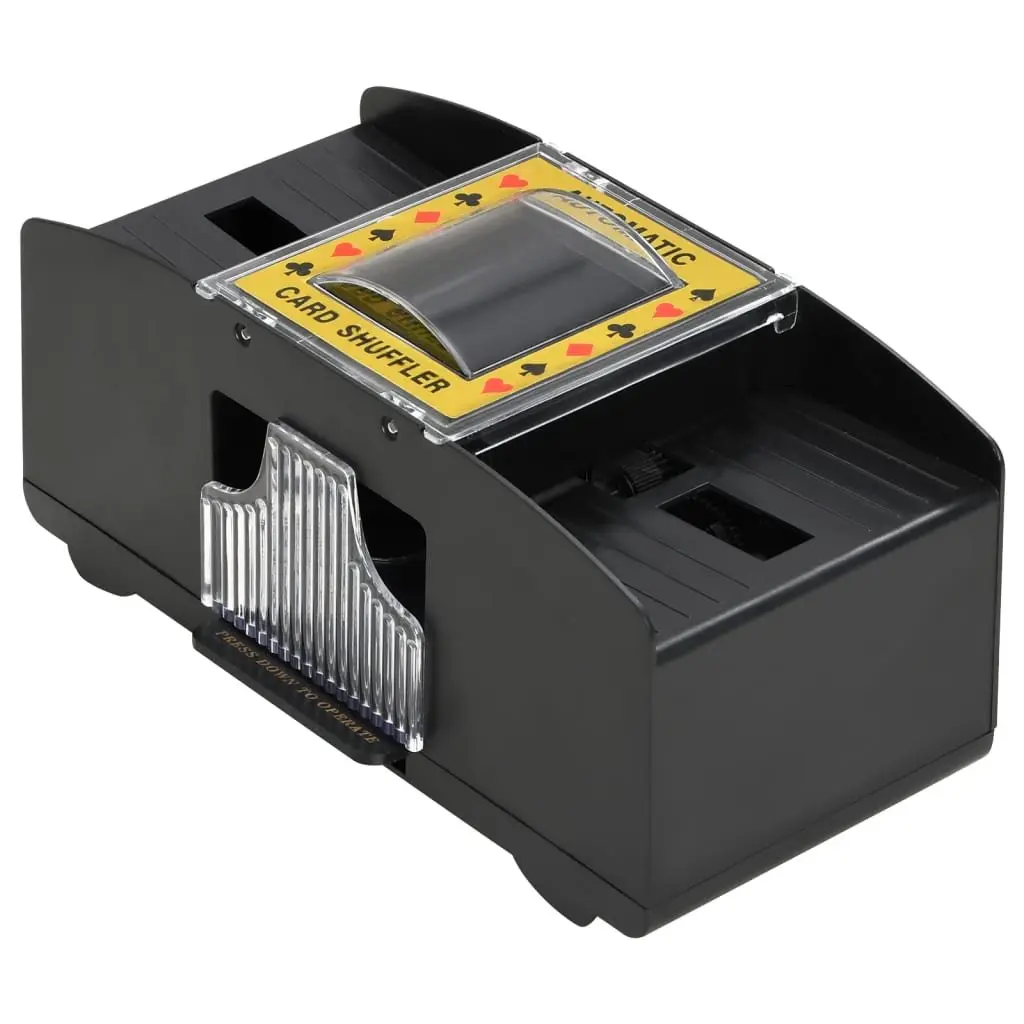 Automatic Card Shuffler 2 Decks Poker Bridge Texas Hold'em Games Battery Powered