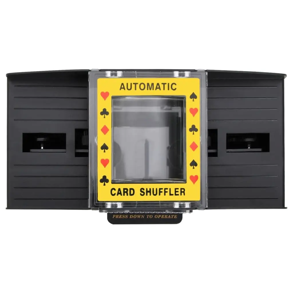 Automatic Card Shuffler 2 Decks Poker Bridge Texas Hold'em Games Battery Powered