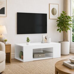 Your New TV Cabinet with RGB LED Lights for Easy Organization