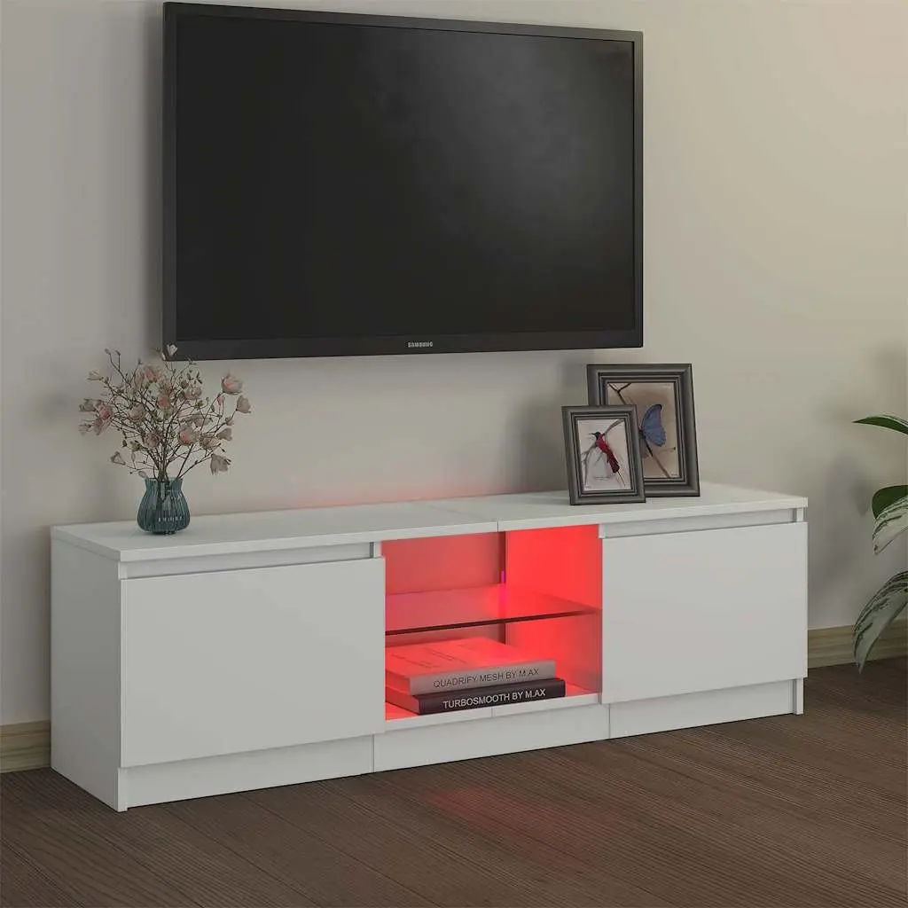White TV Cabinet for Media Needs