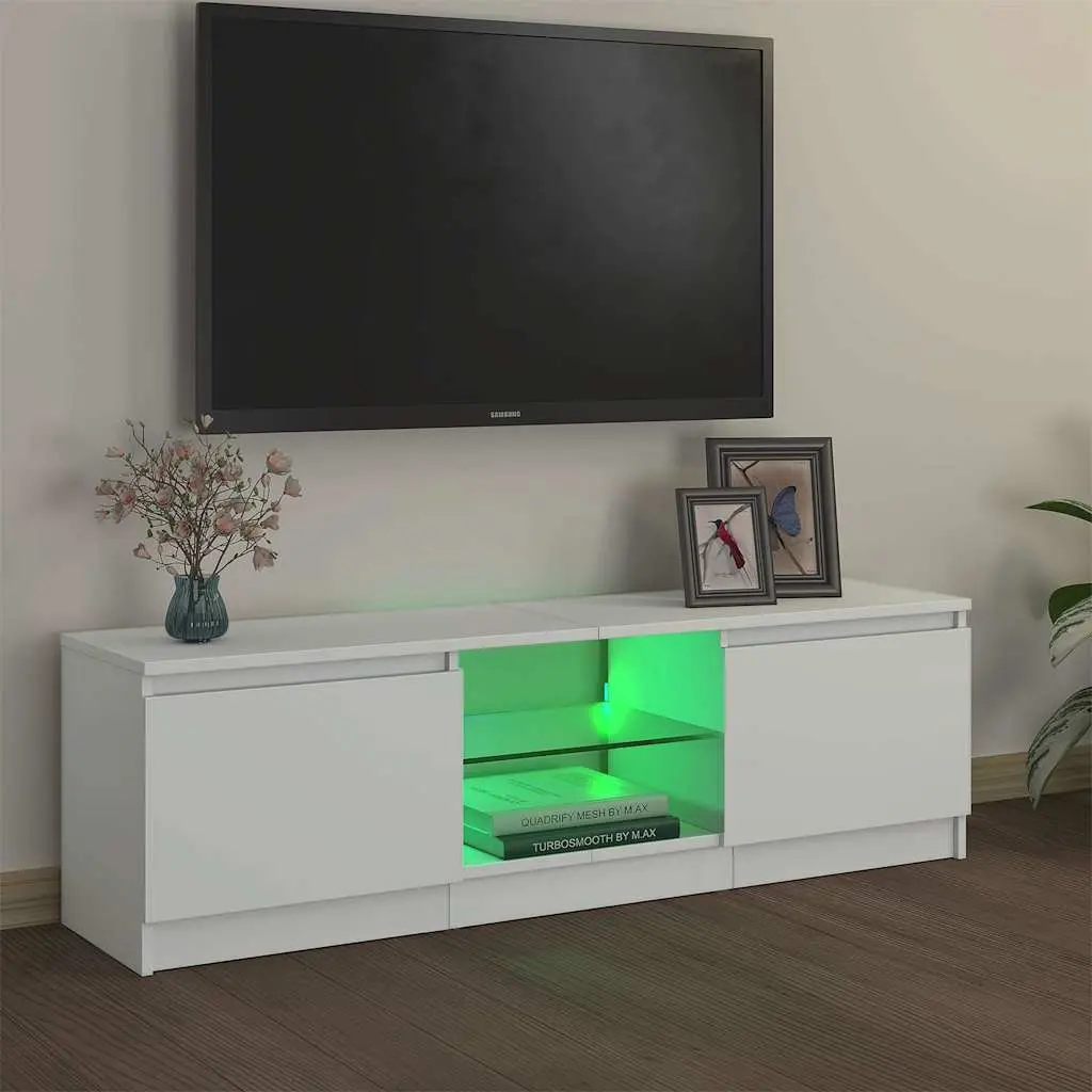 White TV Cabinet for Media Needs