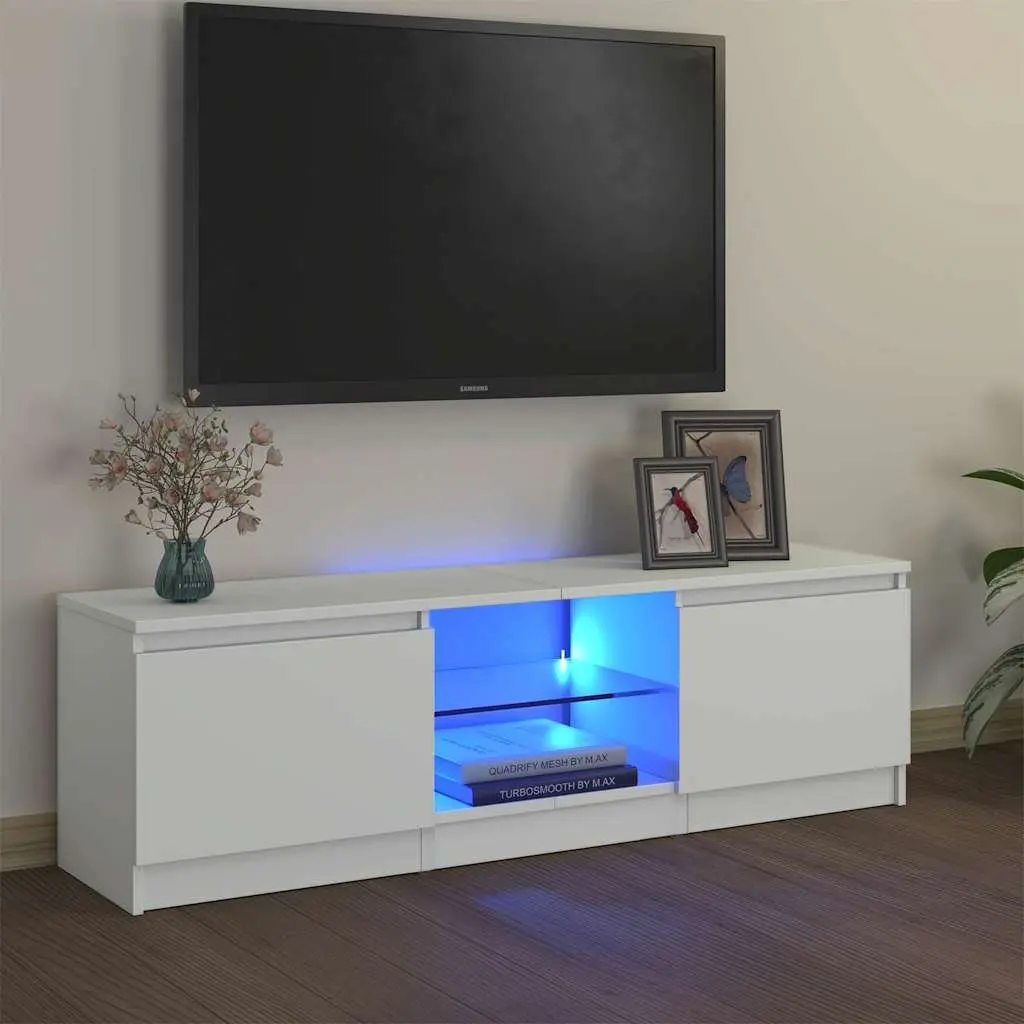 White TV Cabinet for Media Needs