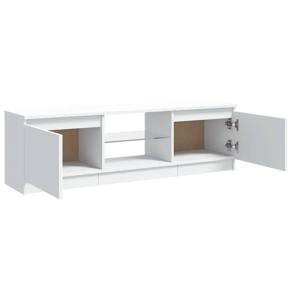 White TV Cabinet for Media Needs
