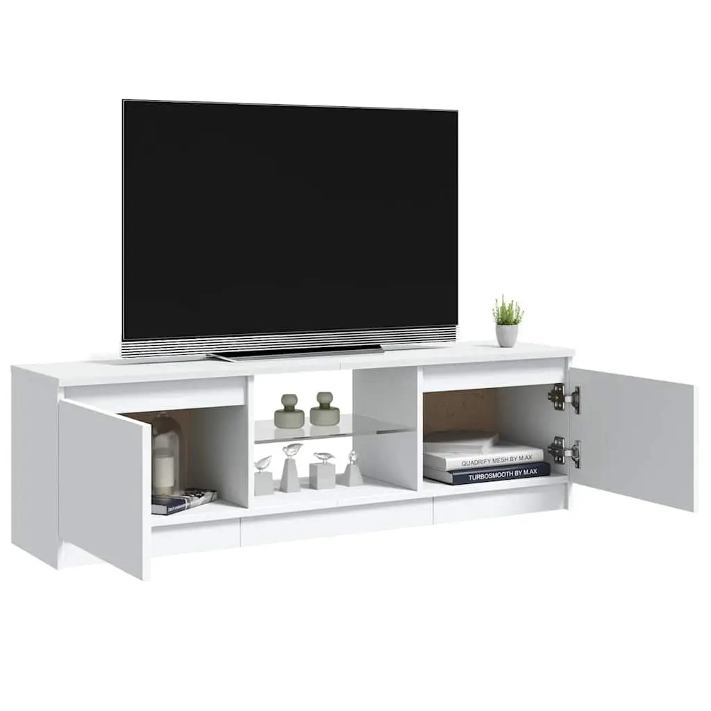 White TV Cabinet for Media Needs