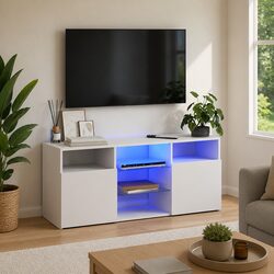 Your Friendly LED TV Cabinet for Media Storage