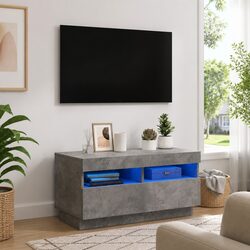 Your Ideal TV Cabinet with RGB LED Lights