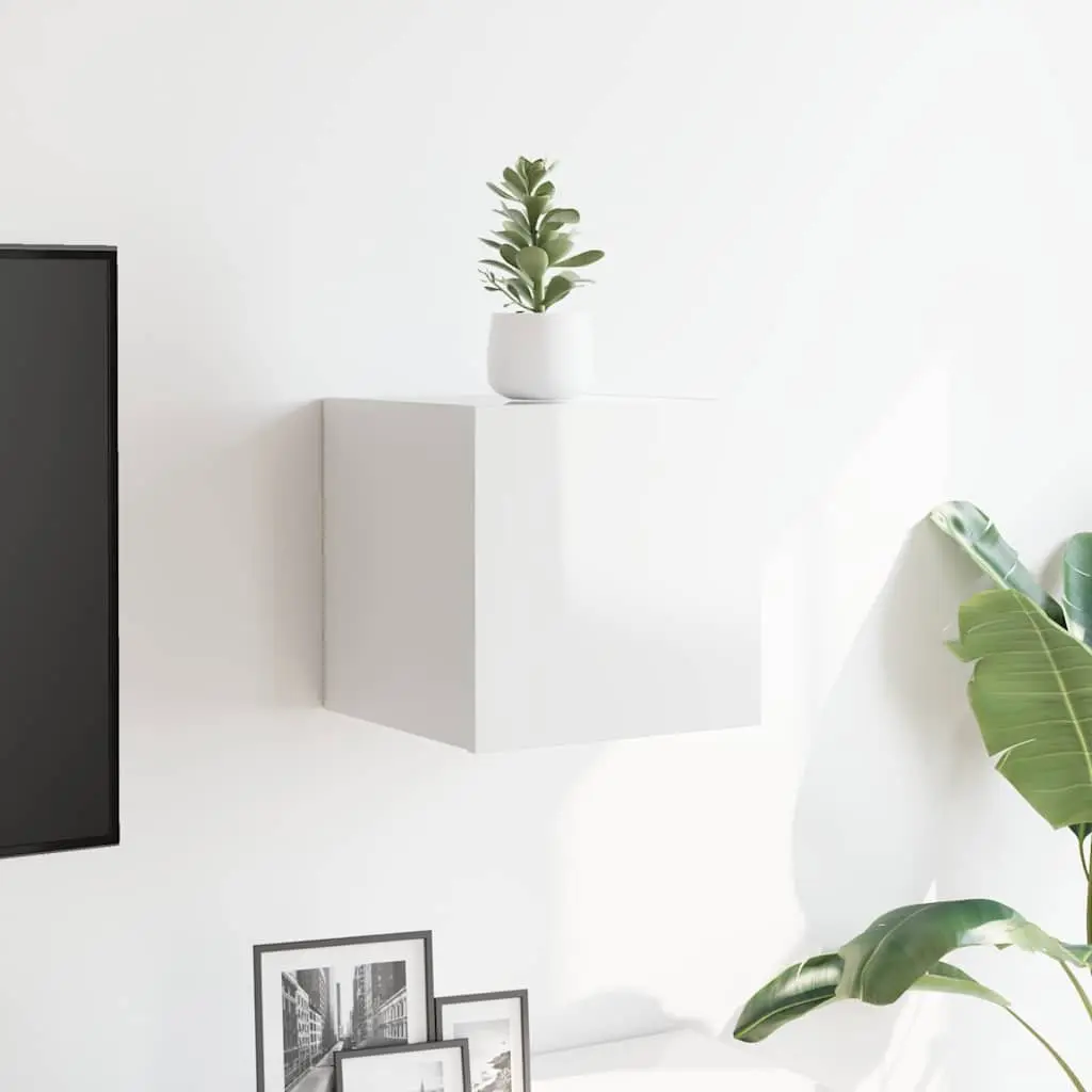 High Gloss Wall Mounted TV Cabinet