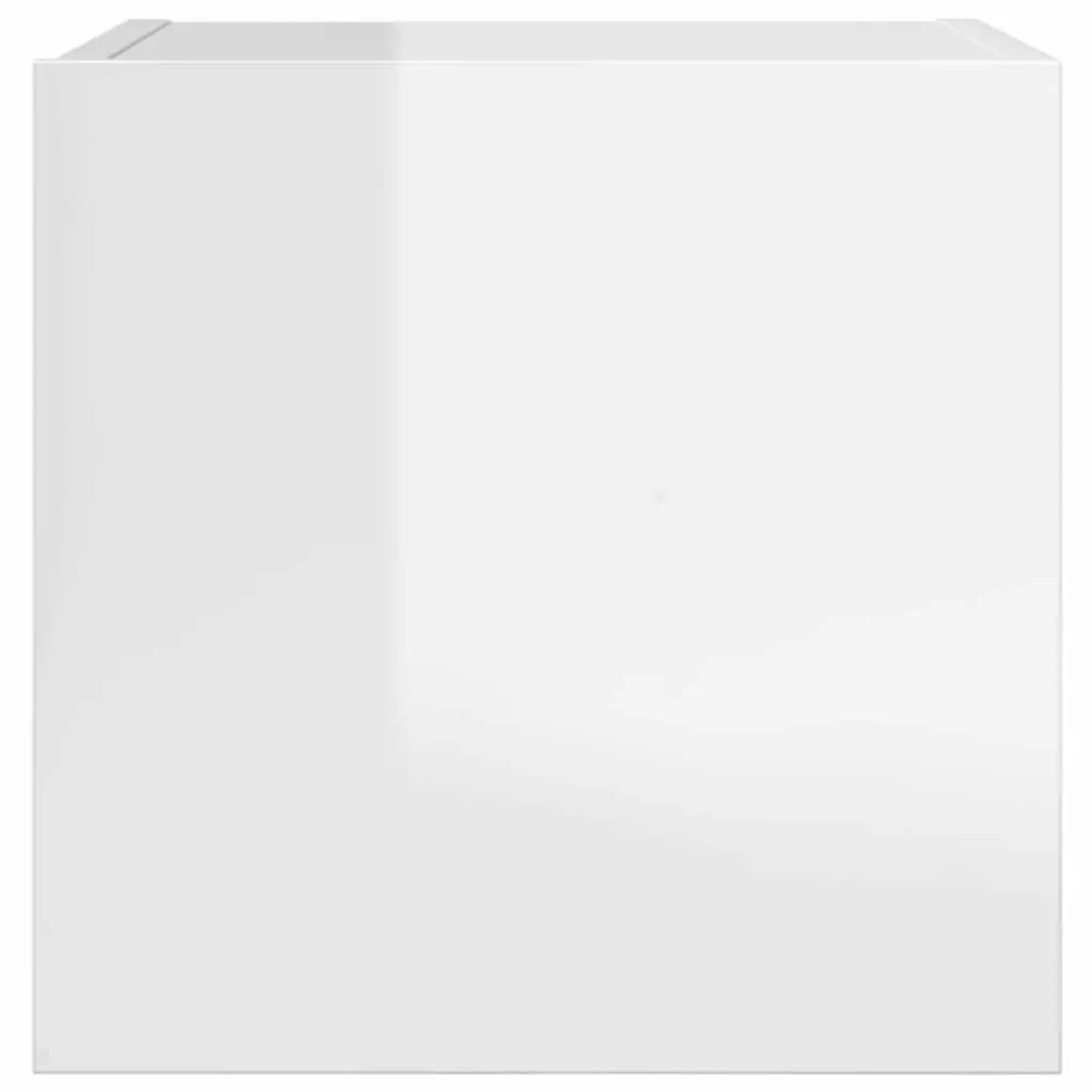 High Gloss Wall Mounted TV Cabinet