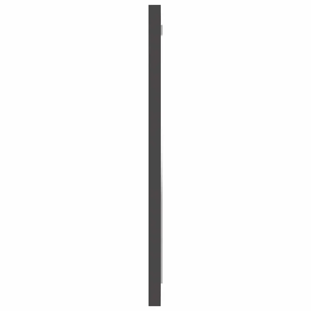 Grey Wall Mounted Bathroom Mirror 40cm