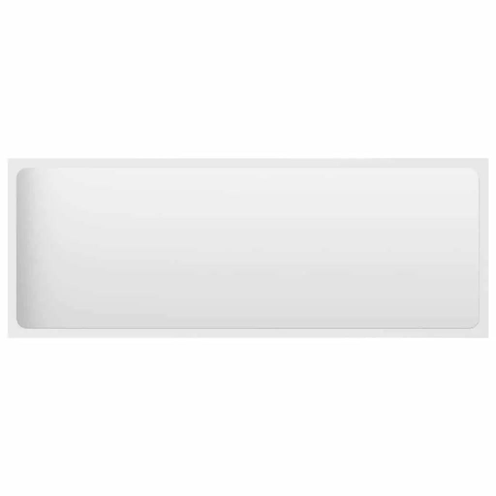 Bathroom Vanity Mirror Wall Mount Storage Cabinet White 100cm