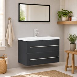 Create Your Ideal Bathroom with a Grey Furniture Set