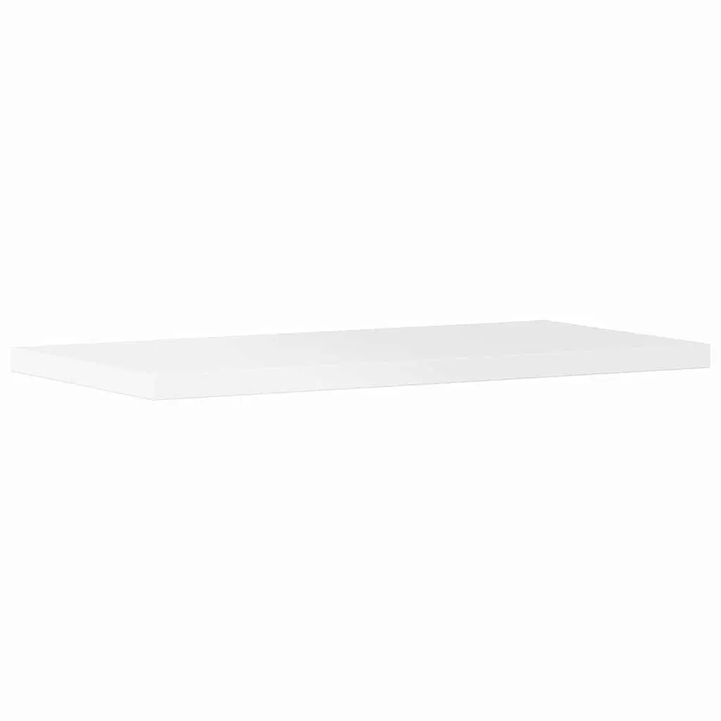 Bookshelf Boards 4 pcs White 40x20x1.5 cm Engineered Wood Wall Shelves Storage
