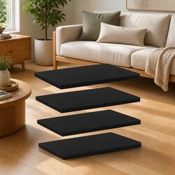 Discover the Benefits of 4 Black Bookshelf Boards for Your Space