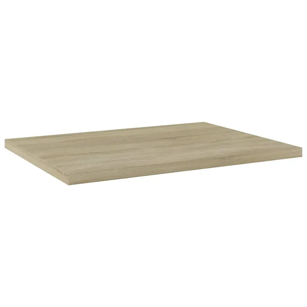 Bookshelf Boards Engineered Wood Sonoma Oak 40x30x1.5 cm 4 Piece Storage Shelves