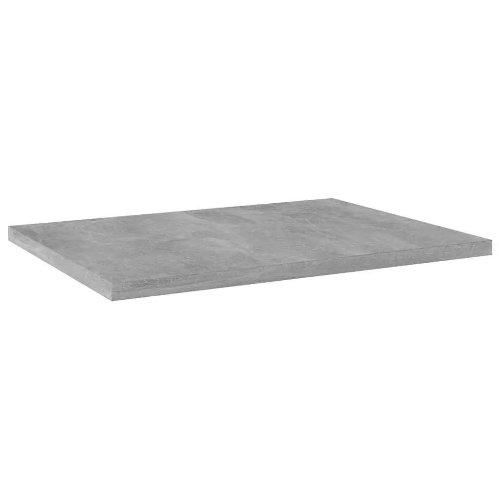 Bookshelf Boards 4 pcs Grey 40x30x1.5 cm Engineered Wood Storage Shelves