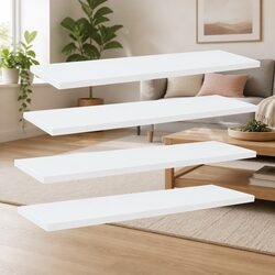 Friendly White Bookshelf Boards - Perfect for You